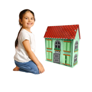 wooden doll house