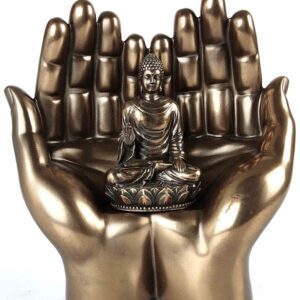copper finish buddha hand